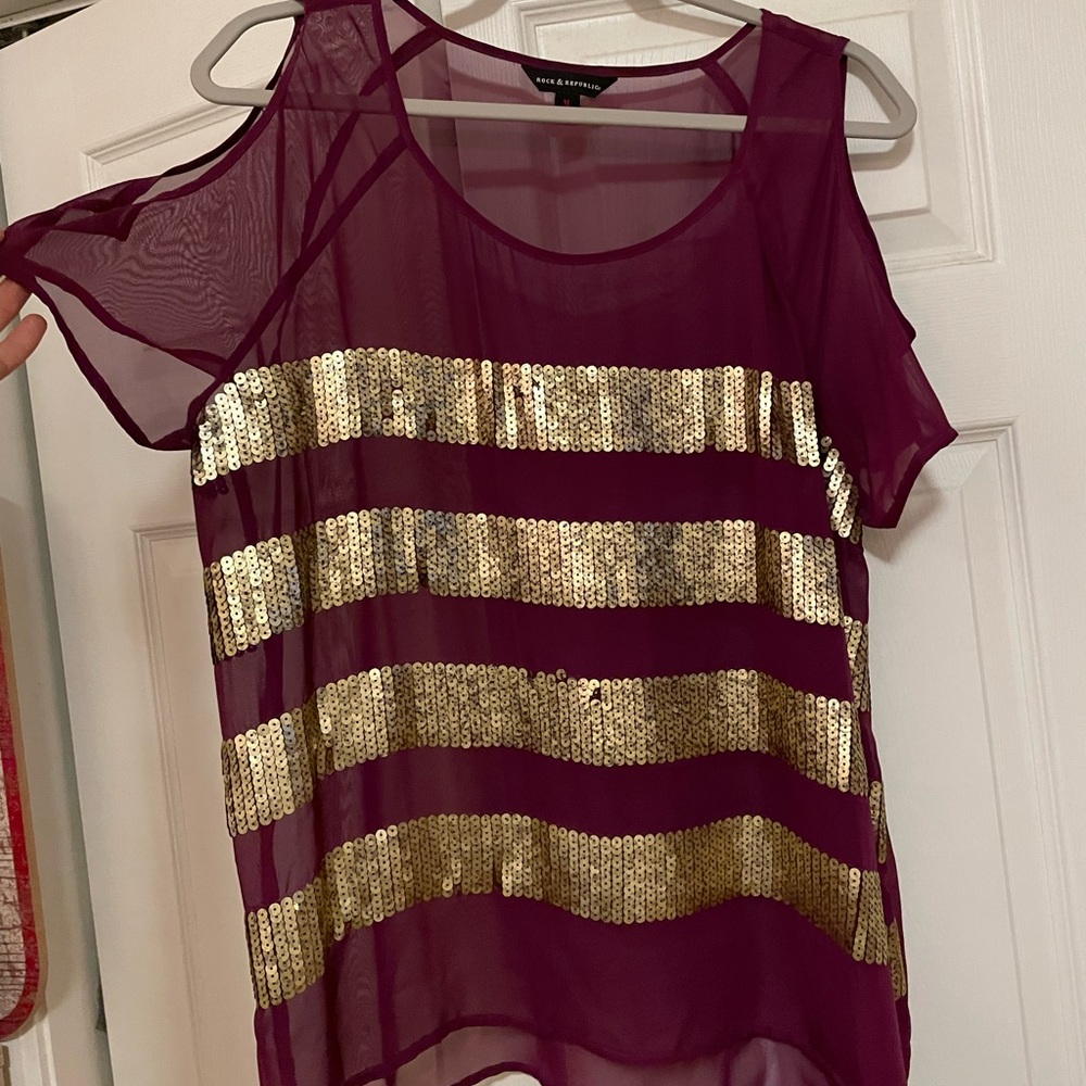 Rock & Republic short sleeve blouse